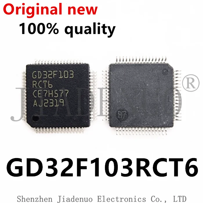 (1-2pcs)100% original New GD32F103RCT6 LQFP-64 Chipset