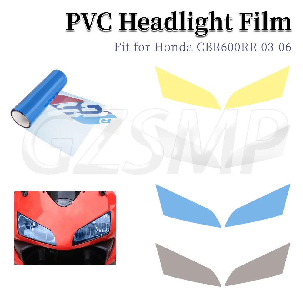 

Headlight Sticker Transparent Protection Film Motorcycle Decal fit for Honda CBR 600RR CBR600RR 2003 2004 2005 2006 F5