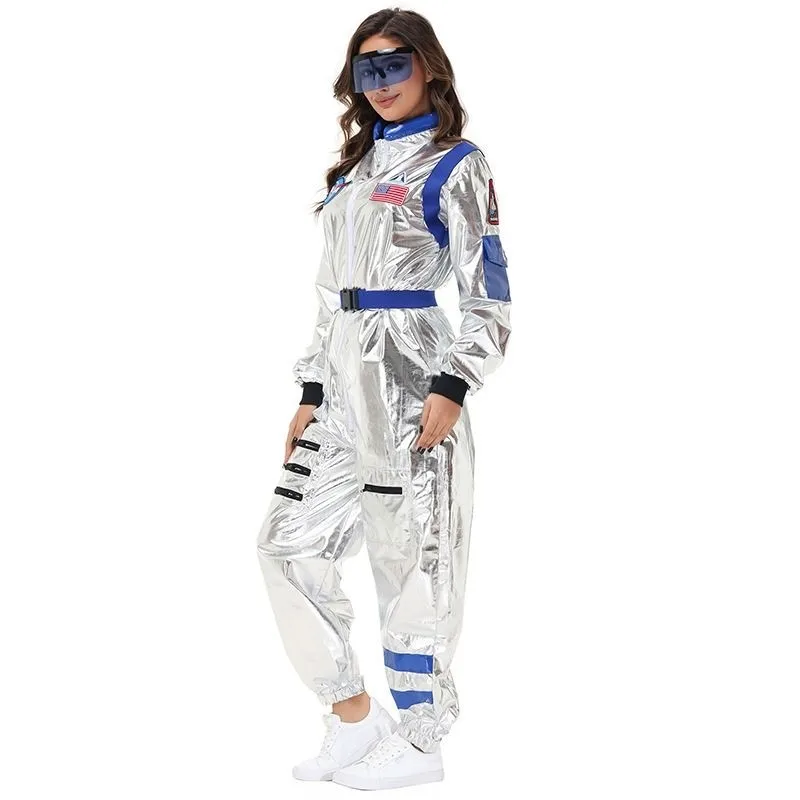 

Space Suit Cosplay Costume Halloween Astronaut Stage Performance Outfit Women's Traditional Chinese Costume Spring 2026