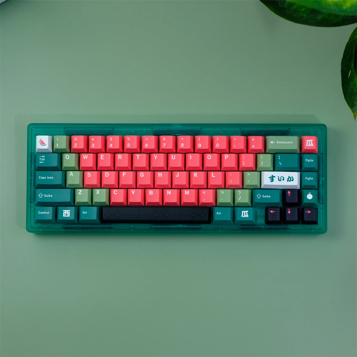 Imagem -02 - Gmk Melancia Keycaps Cherry Profile Keycap Sublimação de Dye Pbt Teclado Mecânico do Interruptor mx 129key