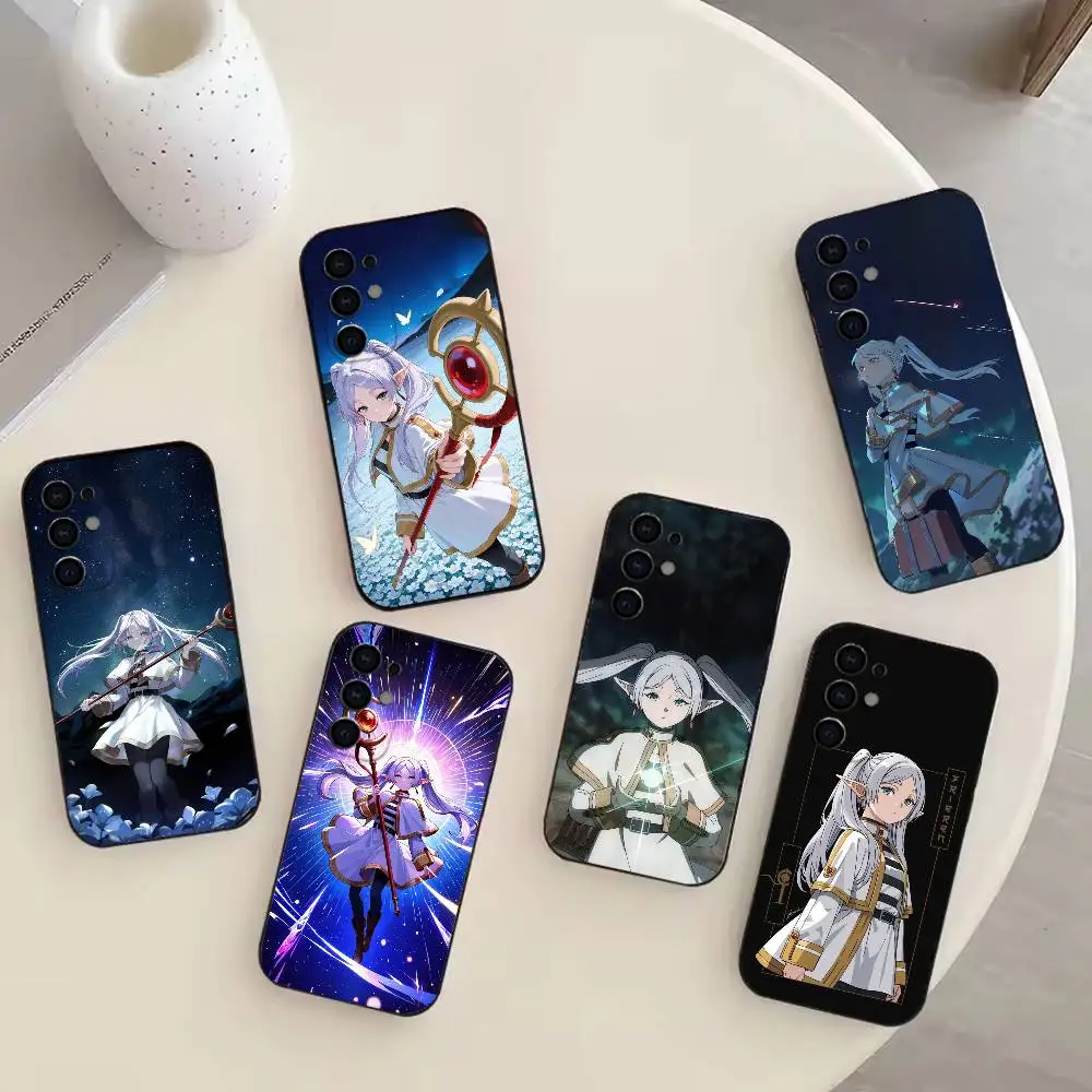 Great Magician-Frieren   Phone Case For Samsung S25,S24,S21,S22,S23,S30,Ultra,S20,Plus,Fe,Note,10,9,5G Black Cover