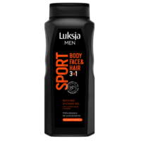 Luxja Men Sport 3 in 1 Stimulation Shower Gel 500ML Formula 3 in 1