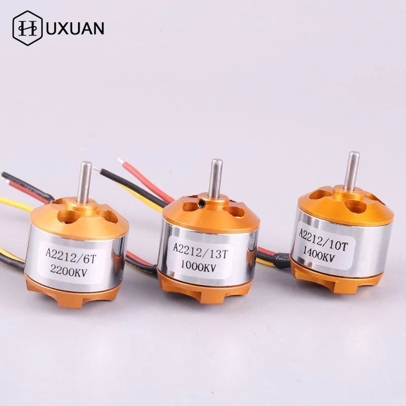 1 مجموعة 1000KV 1400KV 2200KV A2212 فرش السيارات لطائرة RC متعددة المروحيات فرش Outrunner المحرك #4
