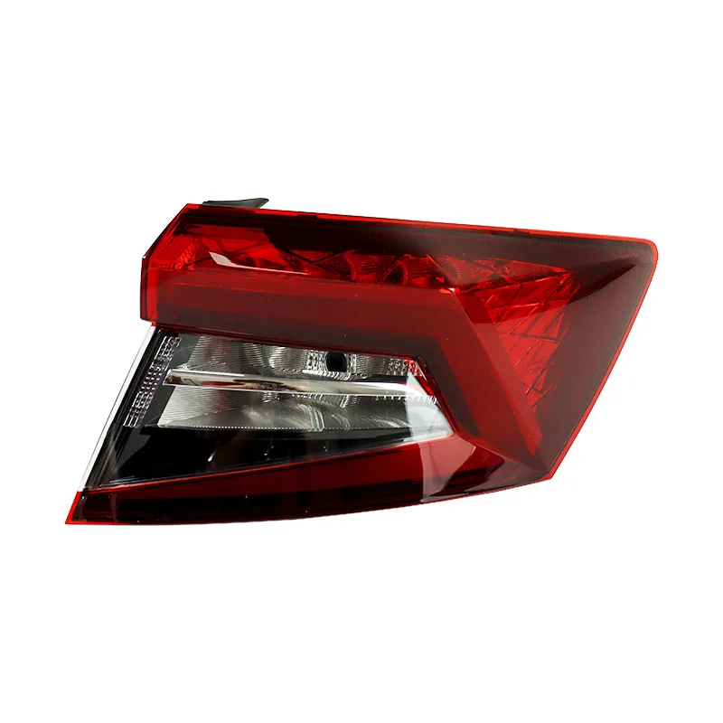 Outer Inner For Skoda Kodiaq Karoq Kamiq LED Rear Bumper Light Brake Lights Turn Signals Tail Lamp Assembly