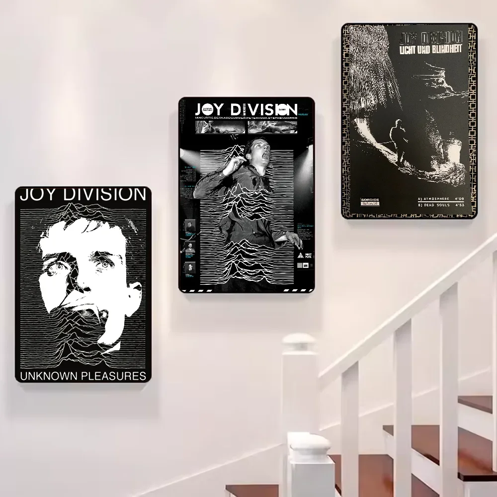 البريطانية آخر الشرير الفرقة J-Joy قسم المشارك جماليات الحد الأدنى طباعة قماش اللوحة لغرفة المعيشة ديكور المنزل الحديث #4