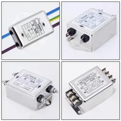 Filtr mocy CW4L2-10A-T/S CW4L2-6A-T/S CW4L2-20A-T/S jednofazowy AC 115V / 250V 20A 50/60HZ