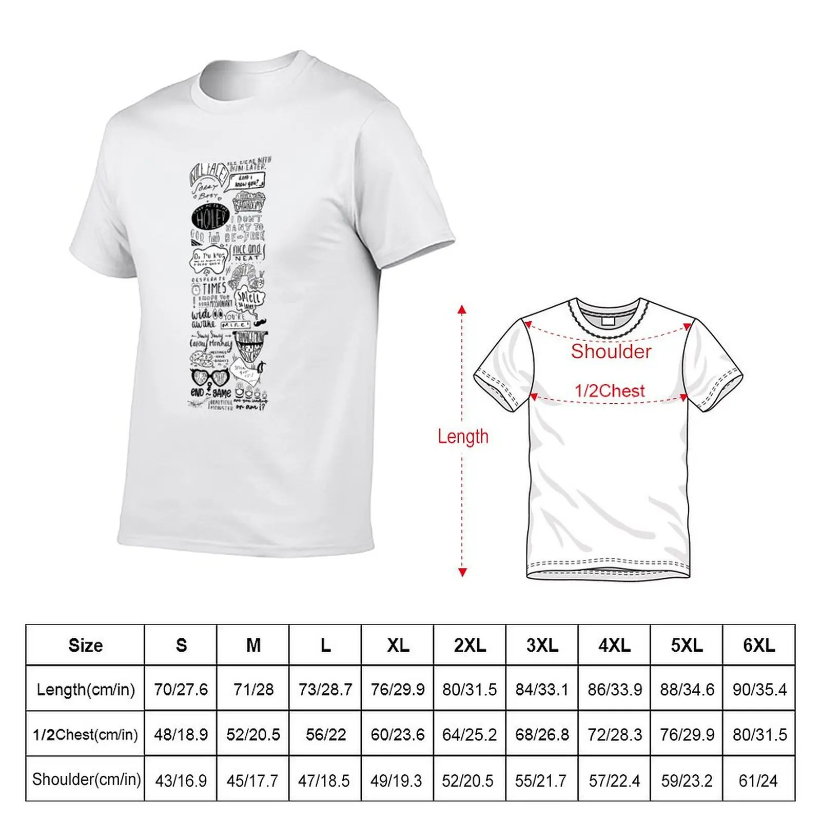 Killing Eve Series Episode Titles Vertical T-Shirt Vintage Print Crew Neck Tee