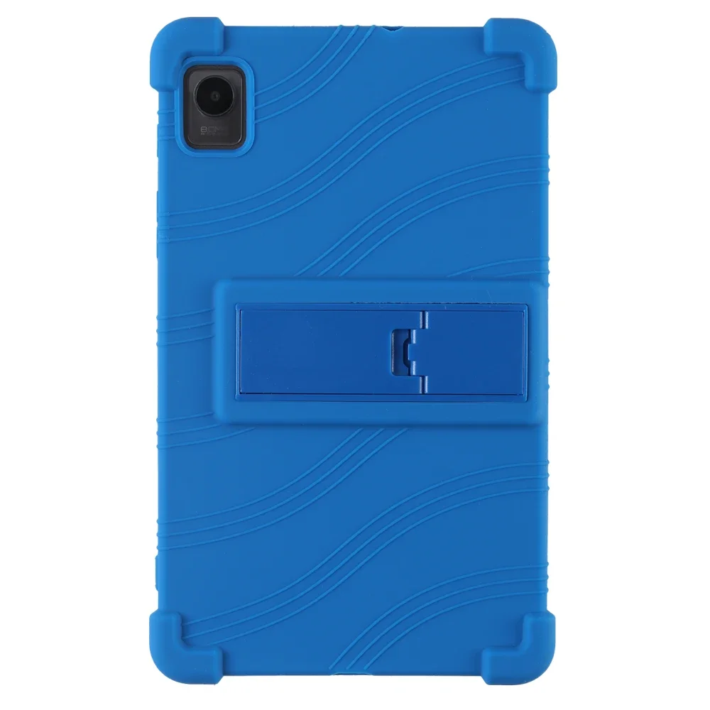 4 Thicken Cornors Shockproof Silicon Cover Case with Kickstand For Realme Pad Mini 8.7