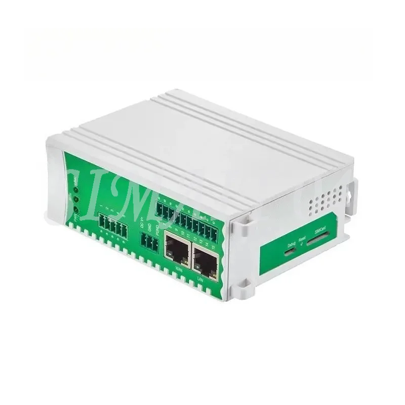 Modbus to Ethernet/IP protocol gateway, PLC conversion module, Ethernet port+RS485, protocol conversion and data transmission