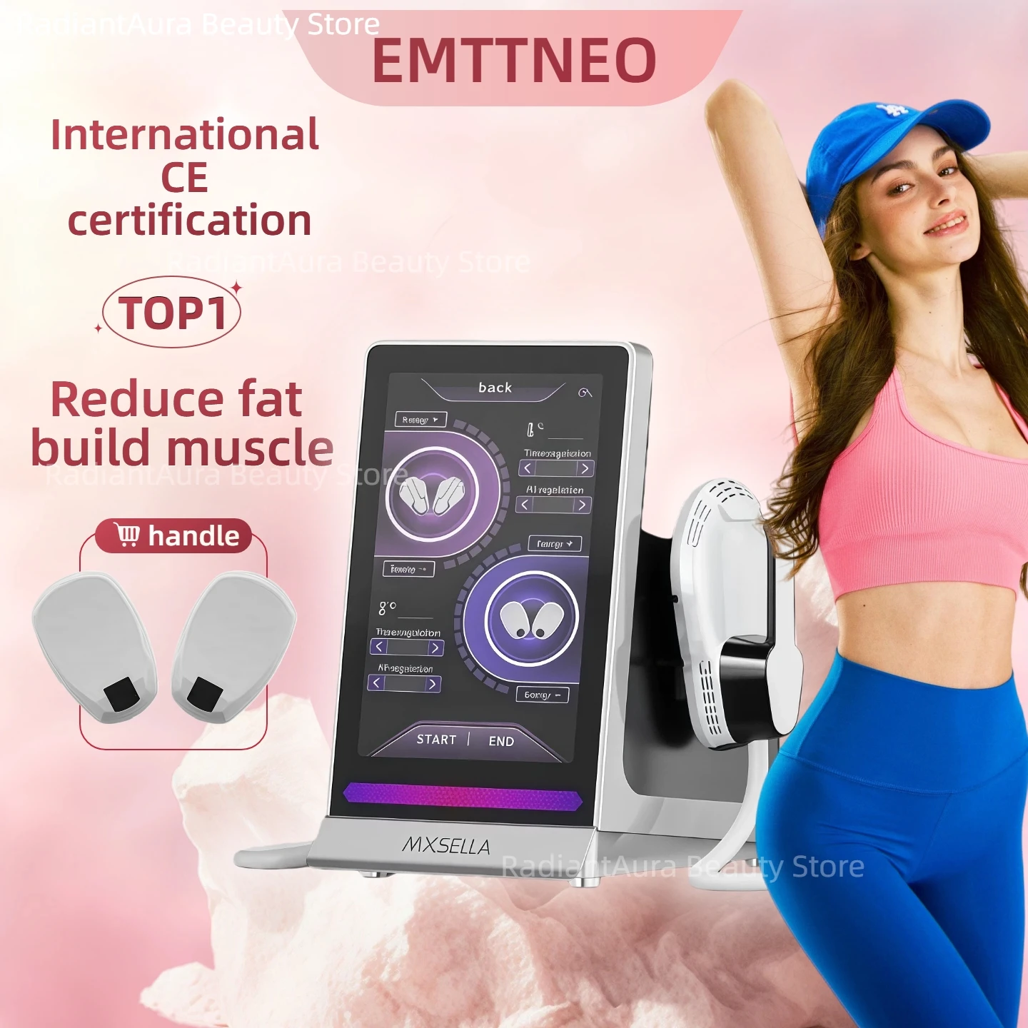 

NEO 6500W RF 2026 Machine Hi-EMT Body Sculpting Fat Burning EMSSlimming Beauty Equipment