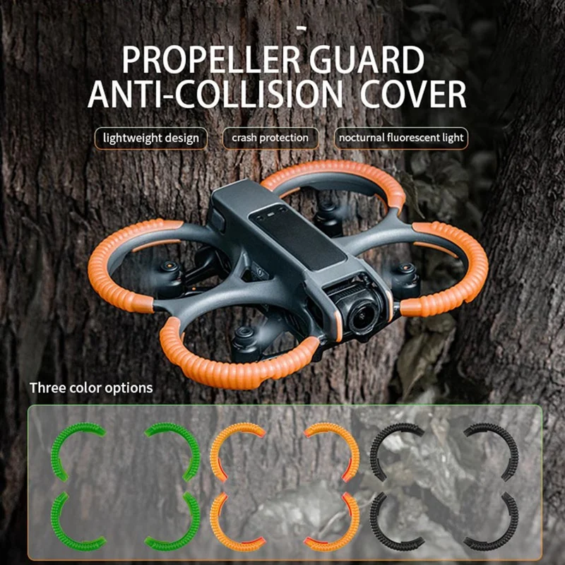 Propeller Guard Bumper For DJI Avata 2 Impact Protectors Anti-Collision Bumpers Propeller Protection Guard