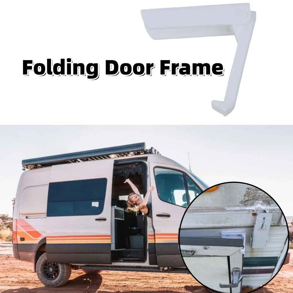 Folding Door Frame Protection RV Door Stopper Caravan Door External Protective Accessories For Trailer Camping Campervan