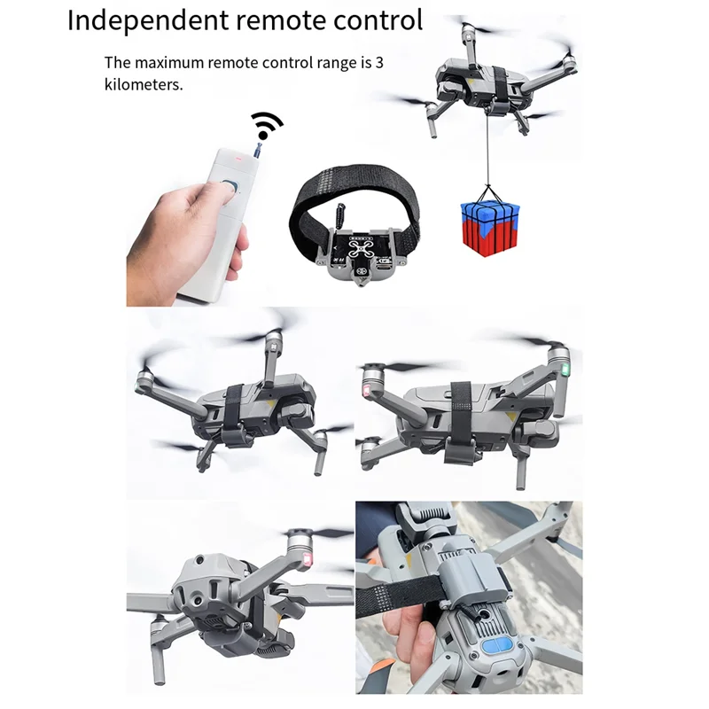 A73E-Fish Bait Delivery Device - Universal Airdrop System For Drone Payload Management