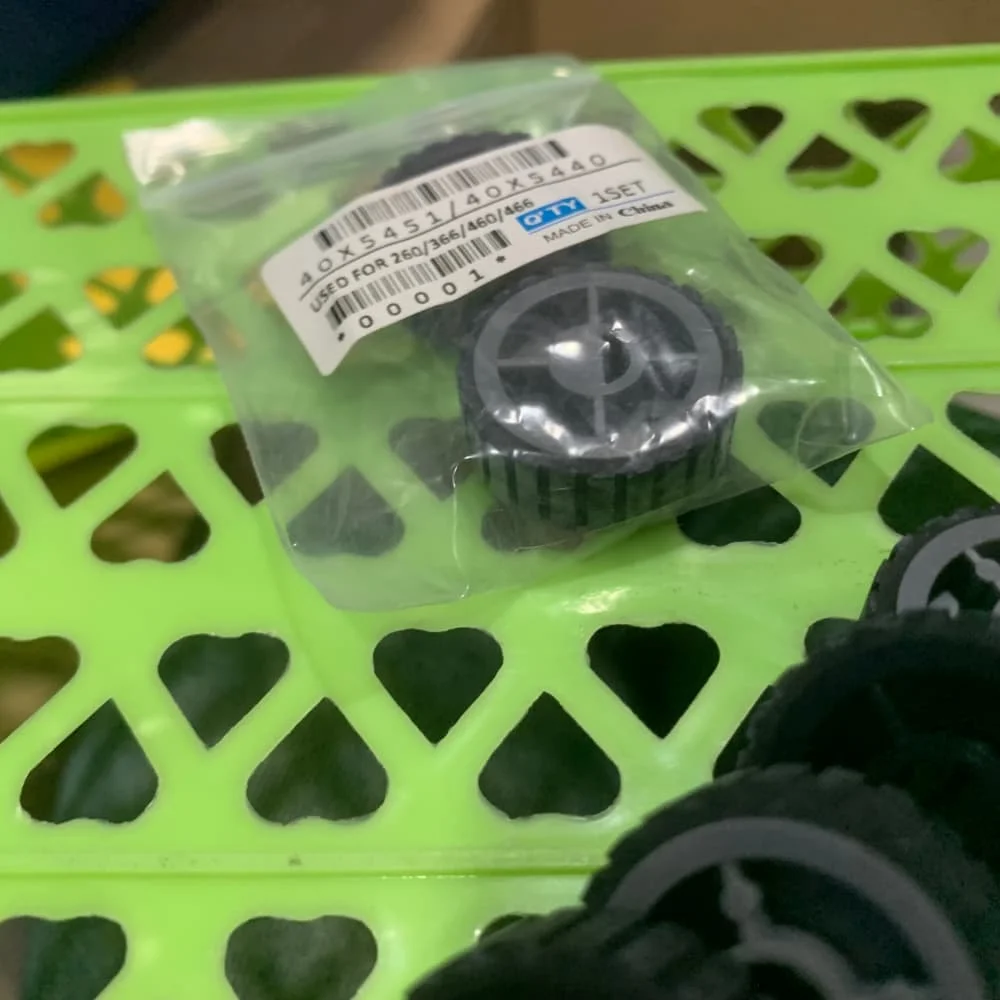 10 قطعة 40X5451 ورقة تغذية لاقط الأسطوانة الإطارات ل Lexmark E260 E360 E460 E462 EG460 ES460 XS463 X264 X363 X364 X463 X464 X466