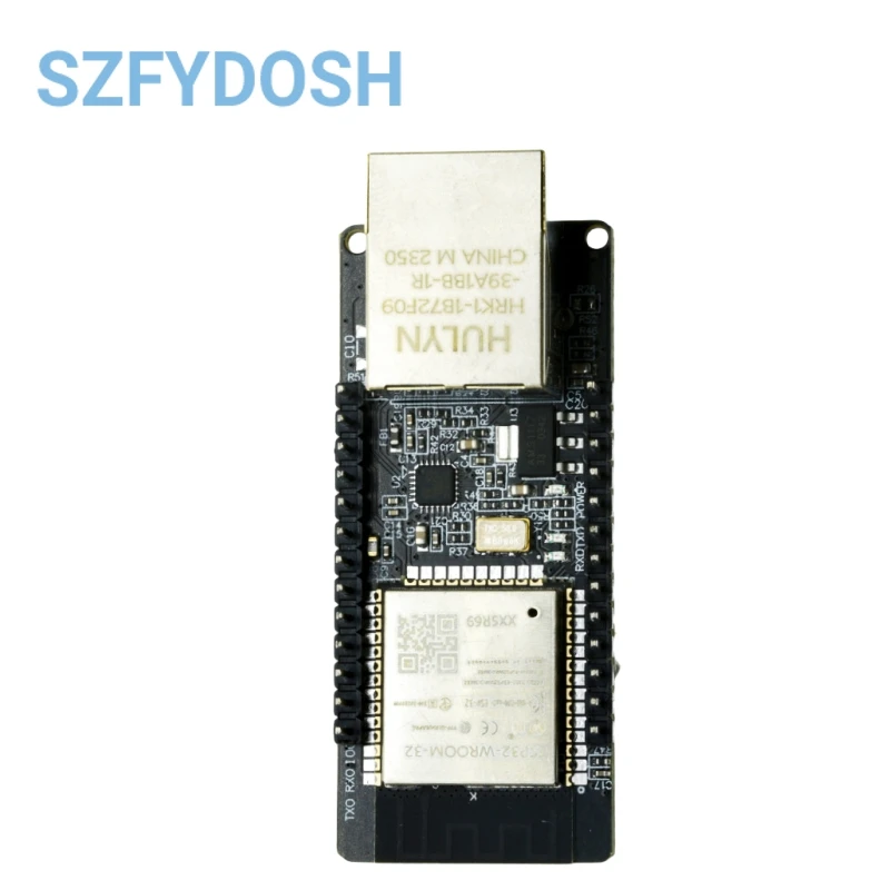 WT32-ETH01 Embedded Serial Port Networking, BT Ethernet WiFi Combo Gateway, Wireless Module for ESP32