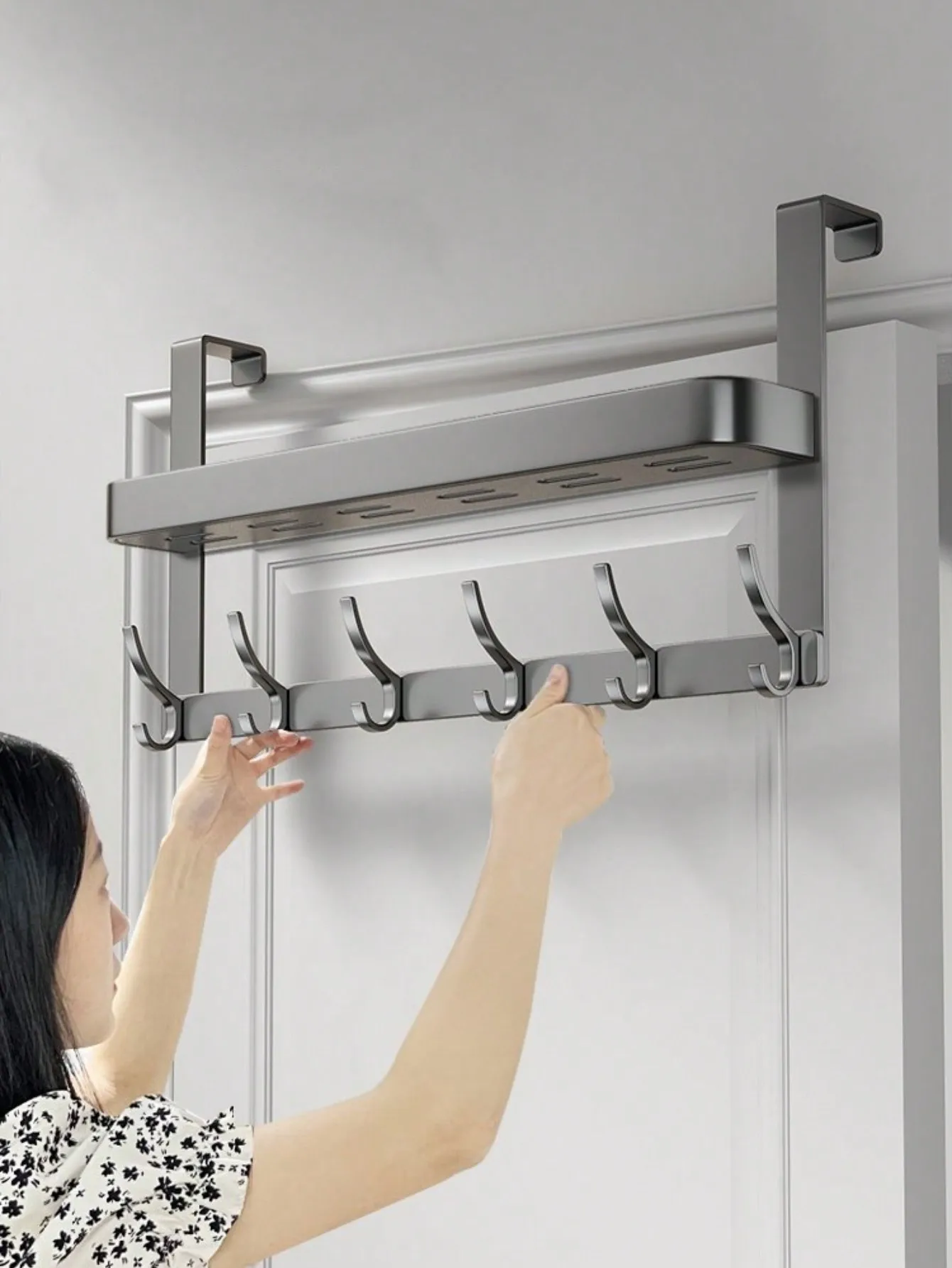 easy‑install-over‑the‑door-storage-rack-multifunctional-metal-hooks-for-bedroom-bathroom-kitchen-storage-organization