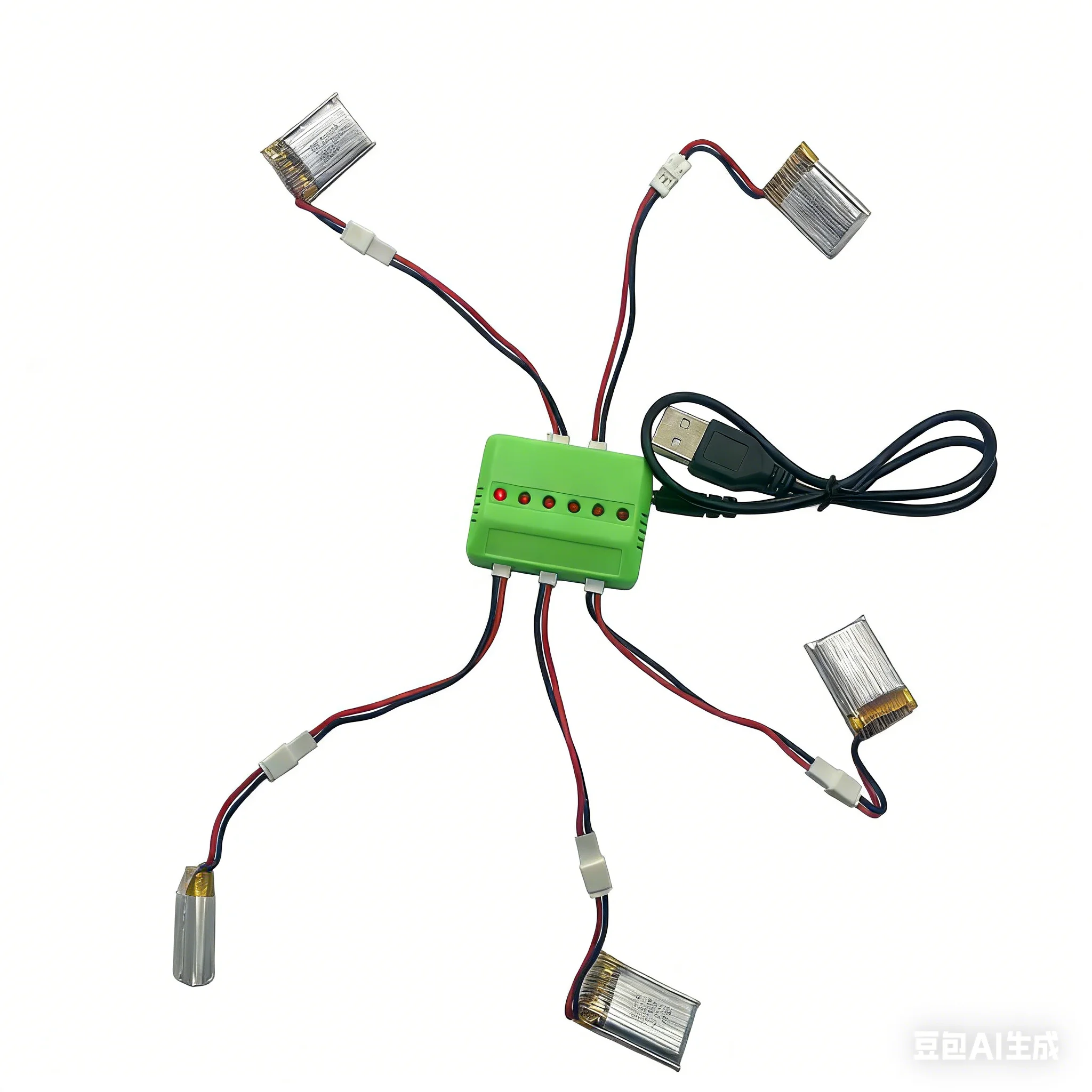 Original 3.7V 200mAh Battery Charger For JJRC H36 H36F E010 E011 E012 E013 NH010 RC Drone Mini Quadcopter Spare Parts