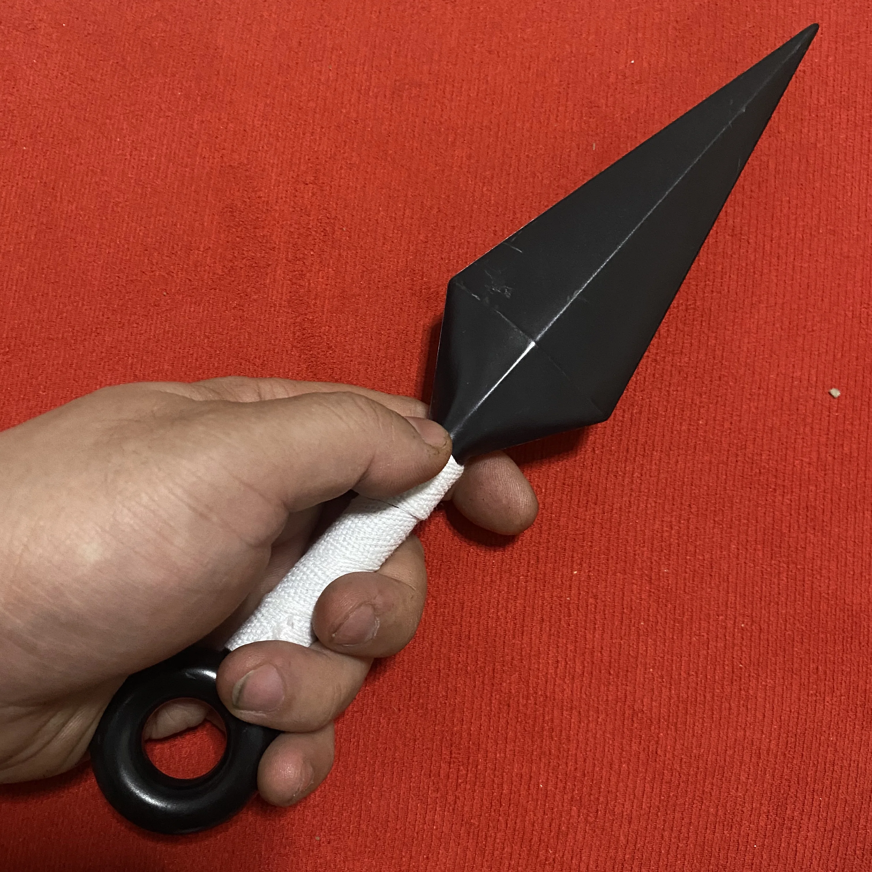 1PC NARUTO Hyuga Hinata Konoha Sasuke Uzumaki 24.5cm/9.6'' Cosplay PVC Ninja Kunai