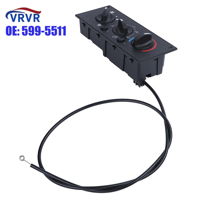 VRVR 599-5511 5995511 Climate Control Panel Air Conditioning Module For Kenworth C500 T300 T600A T800 W900 2002 2003 -2006