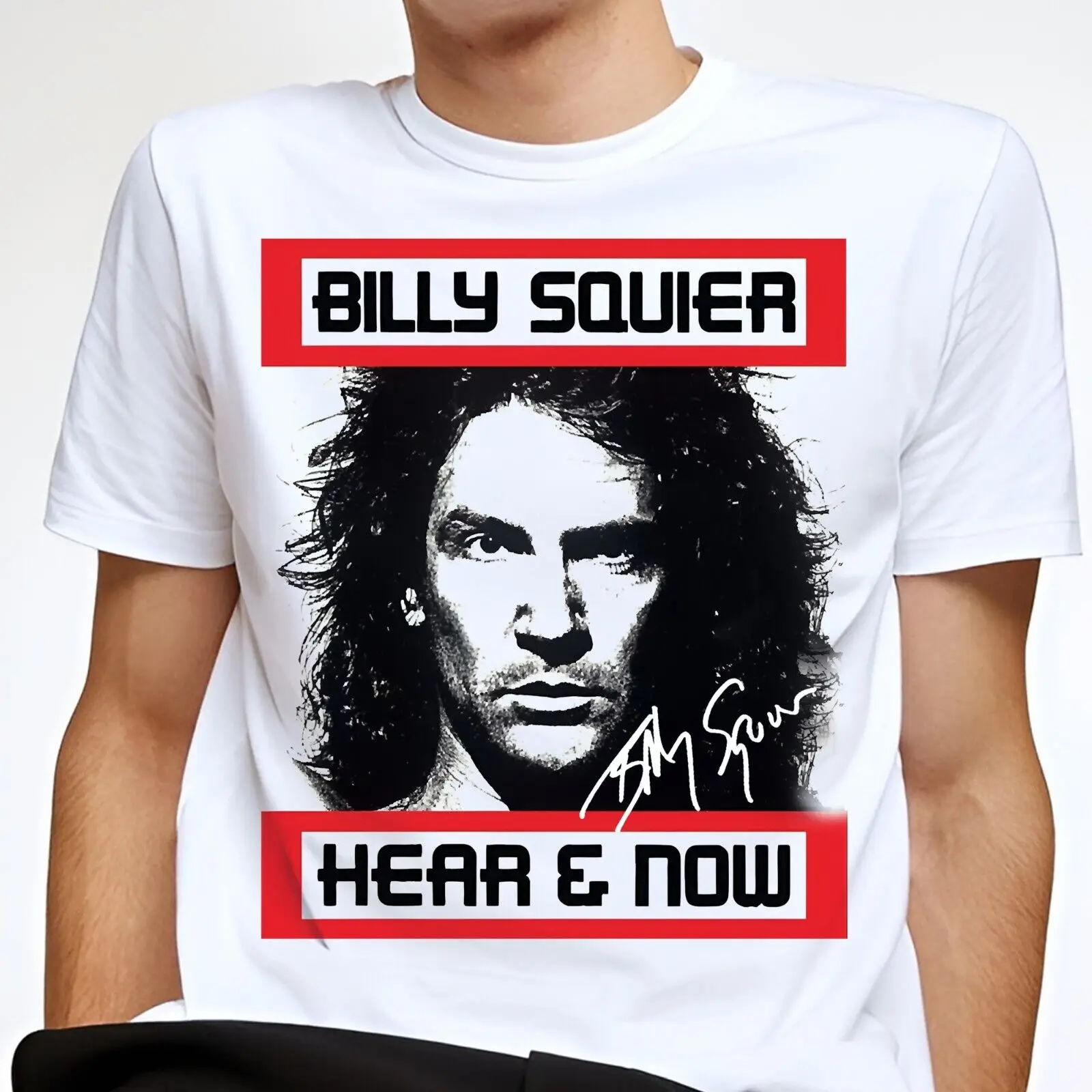 Рубашка с длинным рукавом Vtg круглого сквирера, альбома слух и сейчас, редкая черная рубашка всех размеров A21