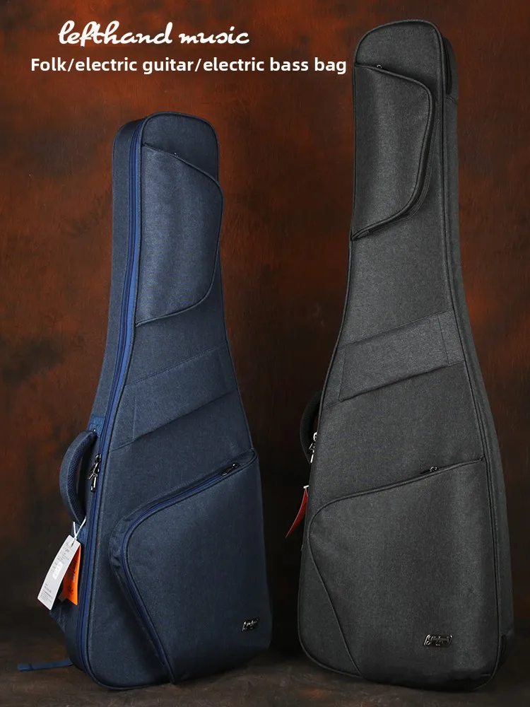 

Extra Thi Cotton Folk Guitar Case 36404 Inches Double oulder Waterproof oproof Guitar Bag Musical Instrument