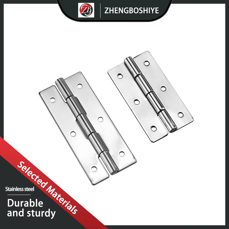 

304 Stainless Steel Cabinet Doors And Windows Swing Hinges Industrial Automation Equipment Hardware Accessories