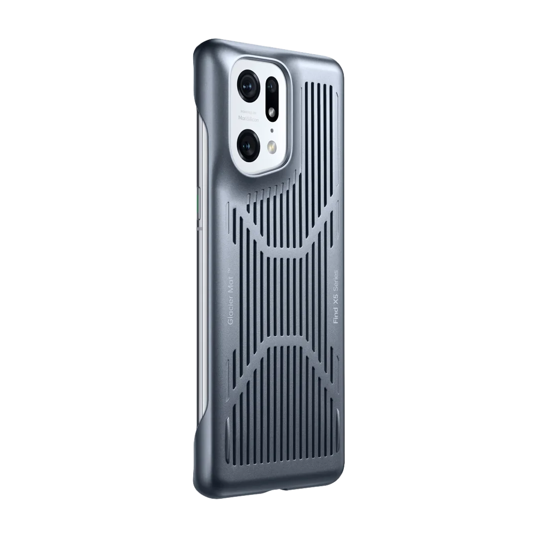 Glacier Mat Official OPPO Find X5 Pro Case Gaming Cooler Cover Original Find X5 Cooling Case Bumper