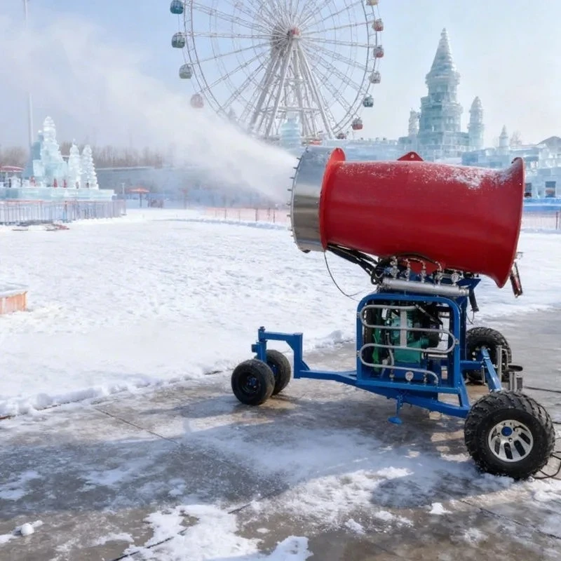 Outdoor Park Snow Machine Jet Wedding Foam Snow Making Machine Widely Application Snow Making Machine Artificial Manufacturer