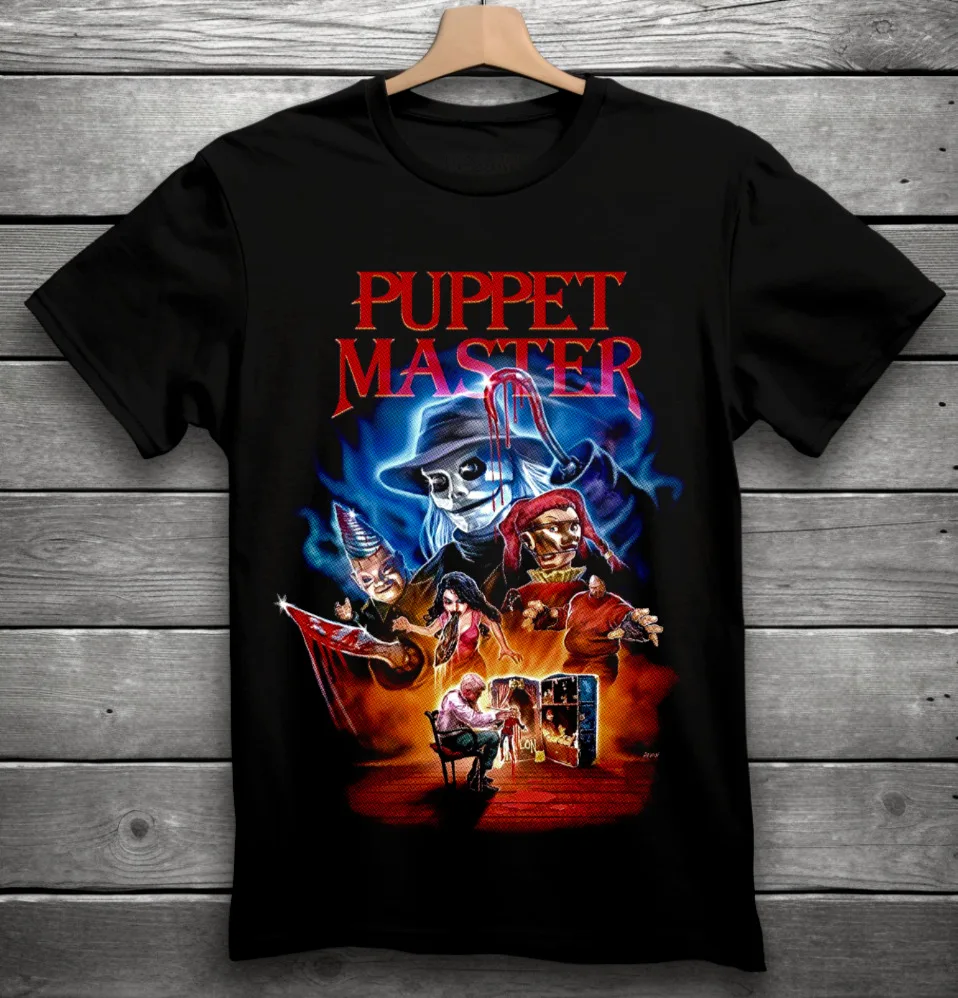 

Puppet Master Movie Horror T-Shirt Black