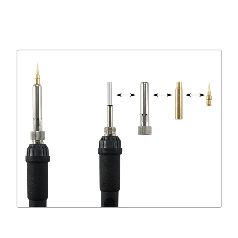 Voron 2.4/MK4 3D 프린터 납땜 인두 팁용 20CB 핫멜트 삽입 철 팁 열 너트