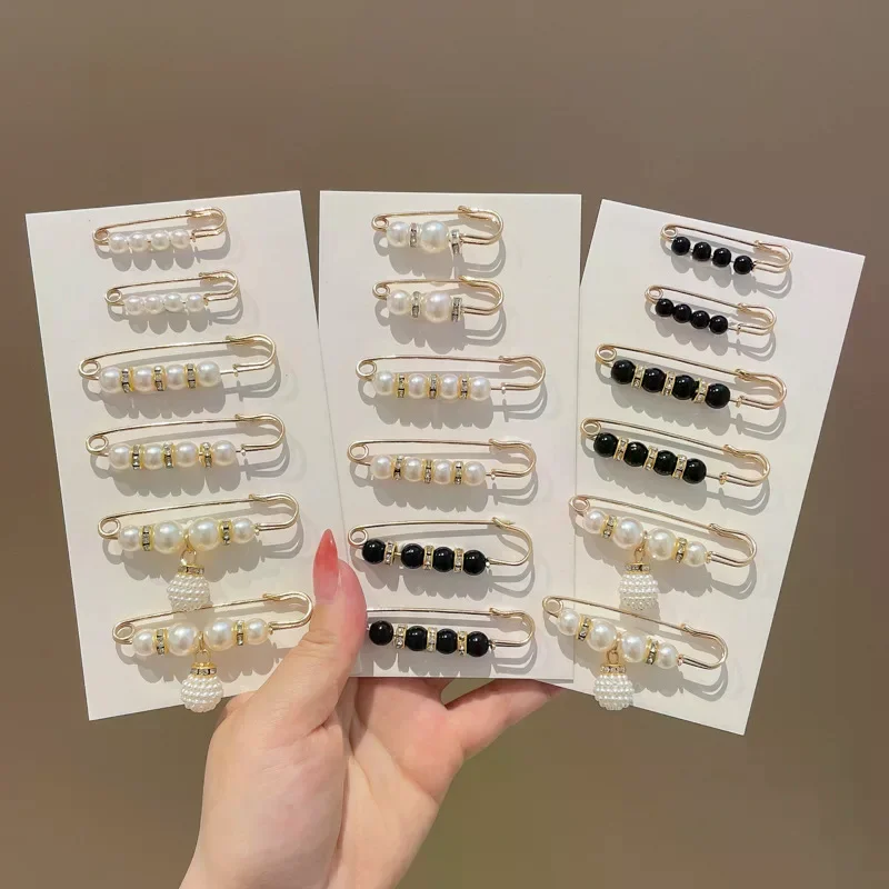 Korean Style Fashion Anti-glare Buckle Brooch Fixed Clothes Trouser Waist Change Small Waist Buckle Multi-piece Brooch Pin