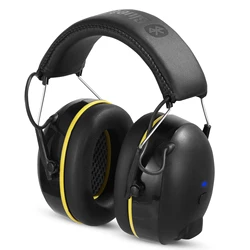 Headphones Bluetooth Protective Earmuffs Noise Cancellation Electronic Defender Tactical NRR 28db for Music