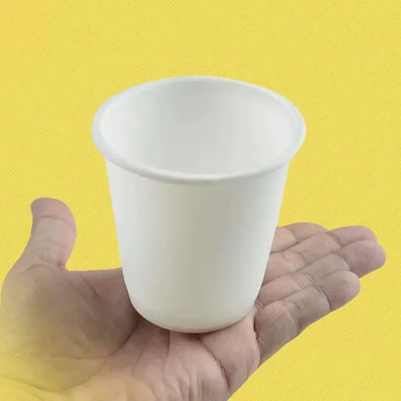 Latex Paper Cup Stage Magic Trick Cup Appear From Empty Hand Super Realistic Cup Close Up Magic Magia Magicians Prop Accessory