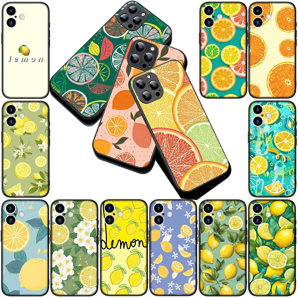 Мягкий чехол для телефона средиземноморского лимонного фрукта, летний мягкий чехол для OPPO A18 A16 A80 A40 A17 A15 A38 A78 A79 A54 A57 A58 A60 4G 5G Мягкий чехол для телефона средиземноморского лимонного фрукта, летний мягкий чехол для OPPO A18 A16 A80 A40 A17 A15 A38 A78 A79 A54 A57 A58 A60 4G 5G