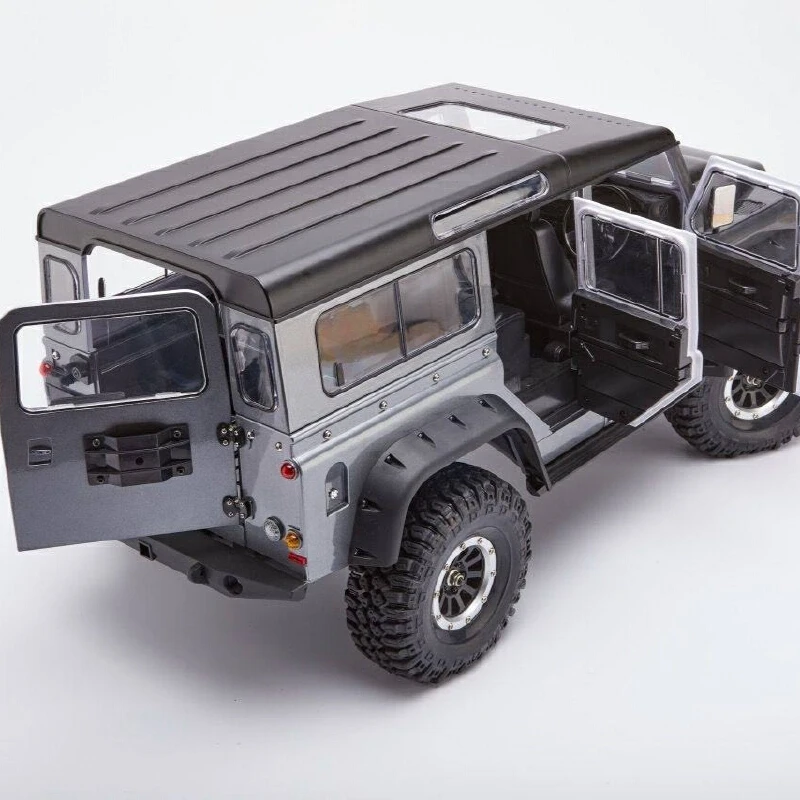 Yikong 1/10 schaal hard-shell Land Rover Defender RC auto RTR met differentieelslot, hoge/lage versnelling, off-road voor RC-hobbyisten