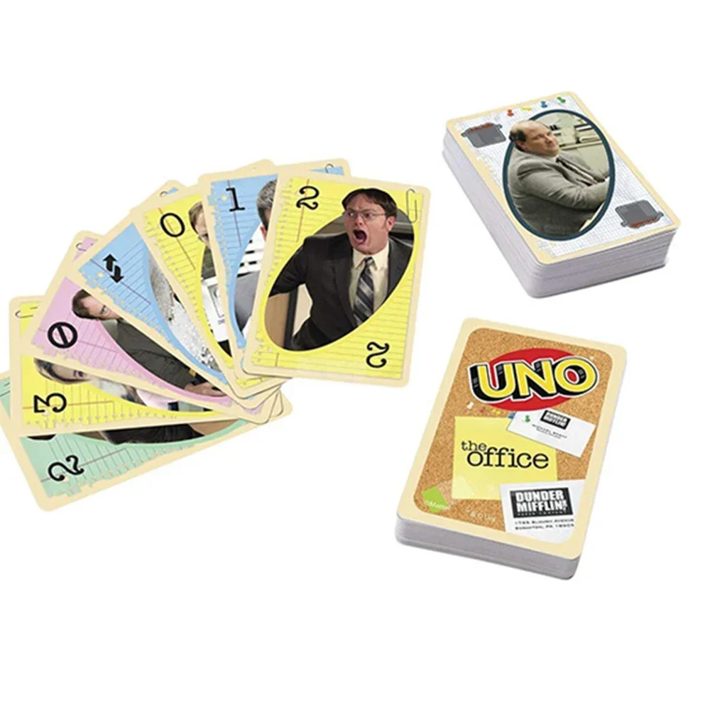 Board Game UNO THE Office Office Gathering Board Game Cards and UNO Stitch  Children Toys Playing Cards Halloween Birthday Gift