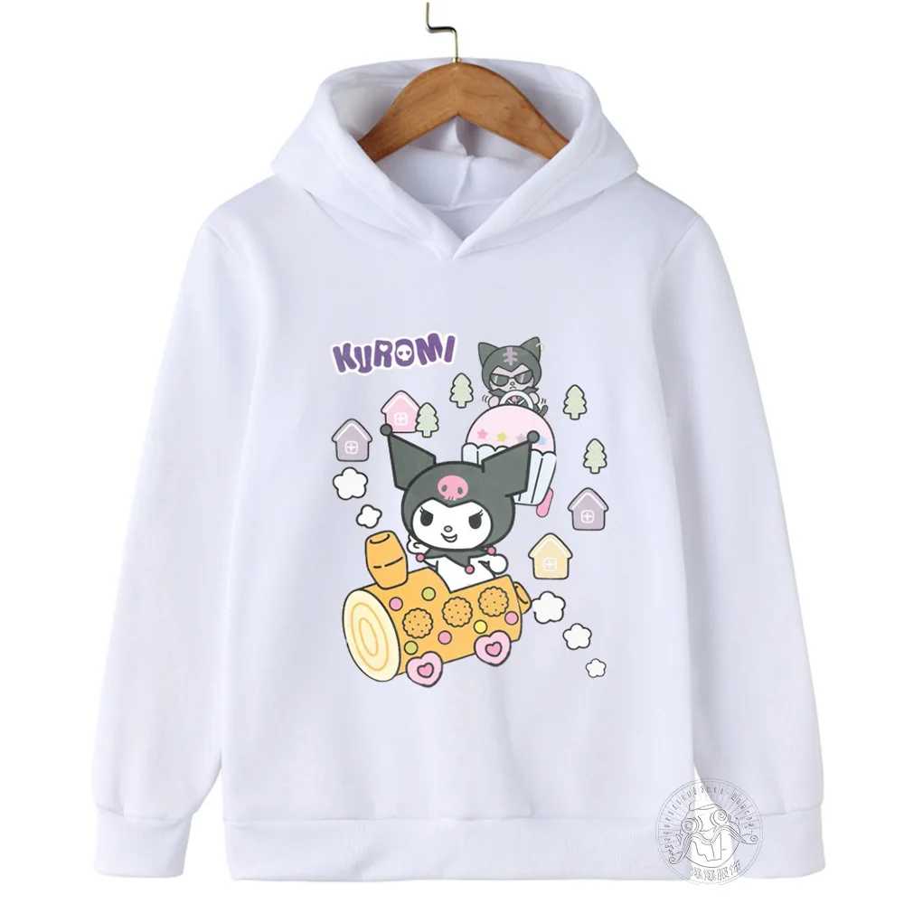 Fashion spring and autumn cute children's wear casual boys and girls cartoon pullover hoodie outdoor sports children's wear