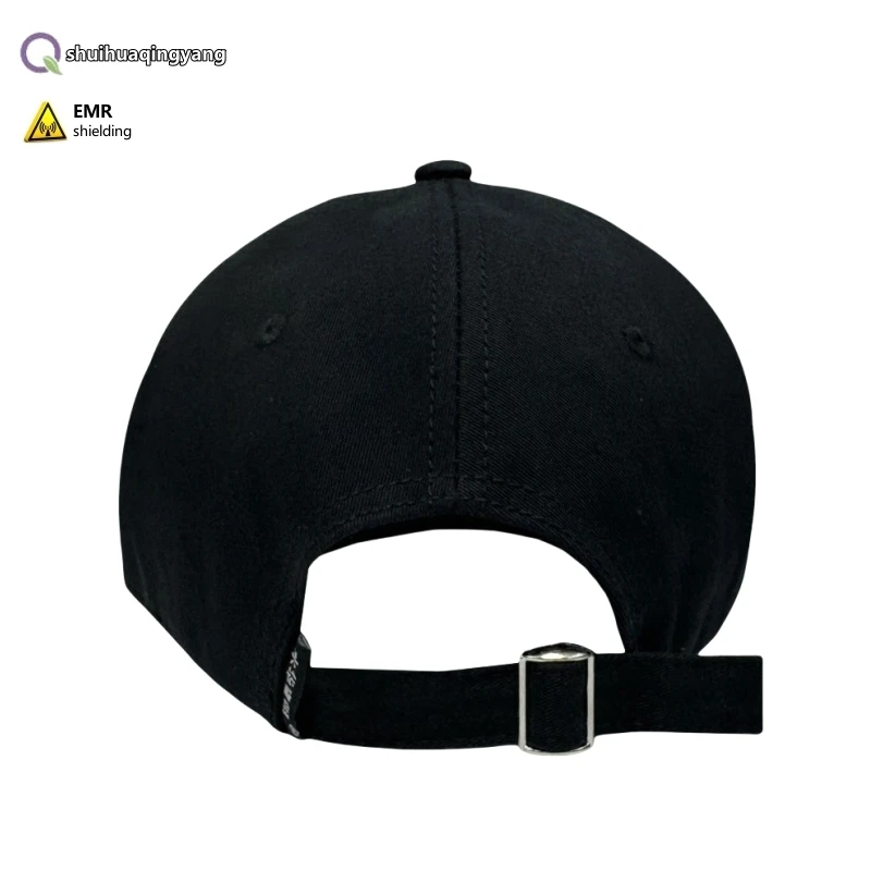 Cap circumference 60cm Anti-adiation metal fiber/3D 100% silver fiber lined baseball cap Cell phone, Computer EMF shielding caps