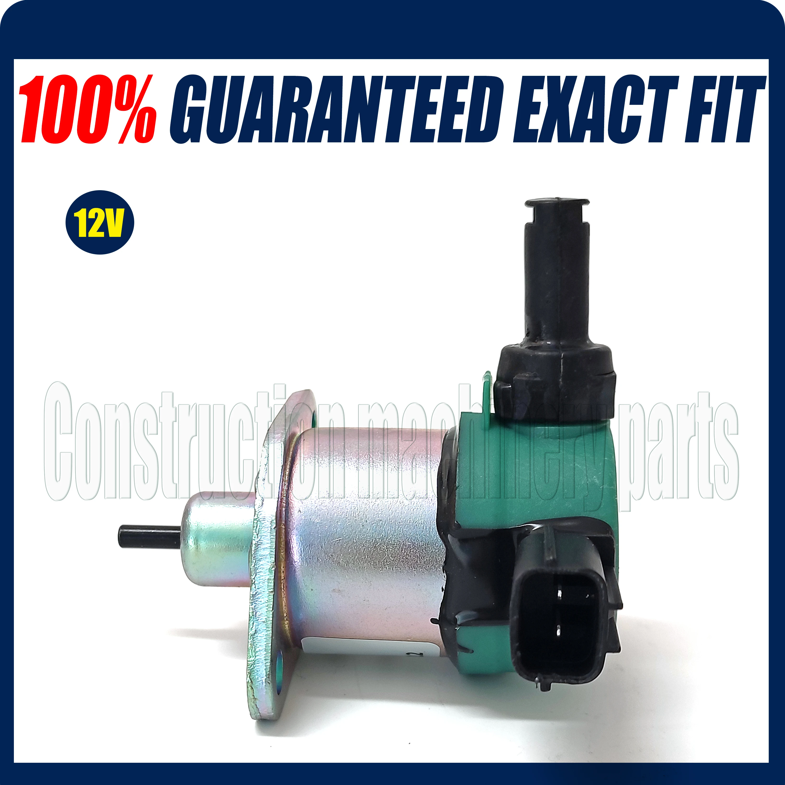 17208-60015 12V New Stop Solenoid 17208-60010 17208-60016 For Kubota D1005 D1105, D905 Fuel shutdown Shut Off solenoid