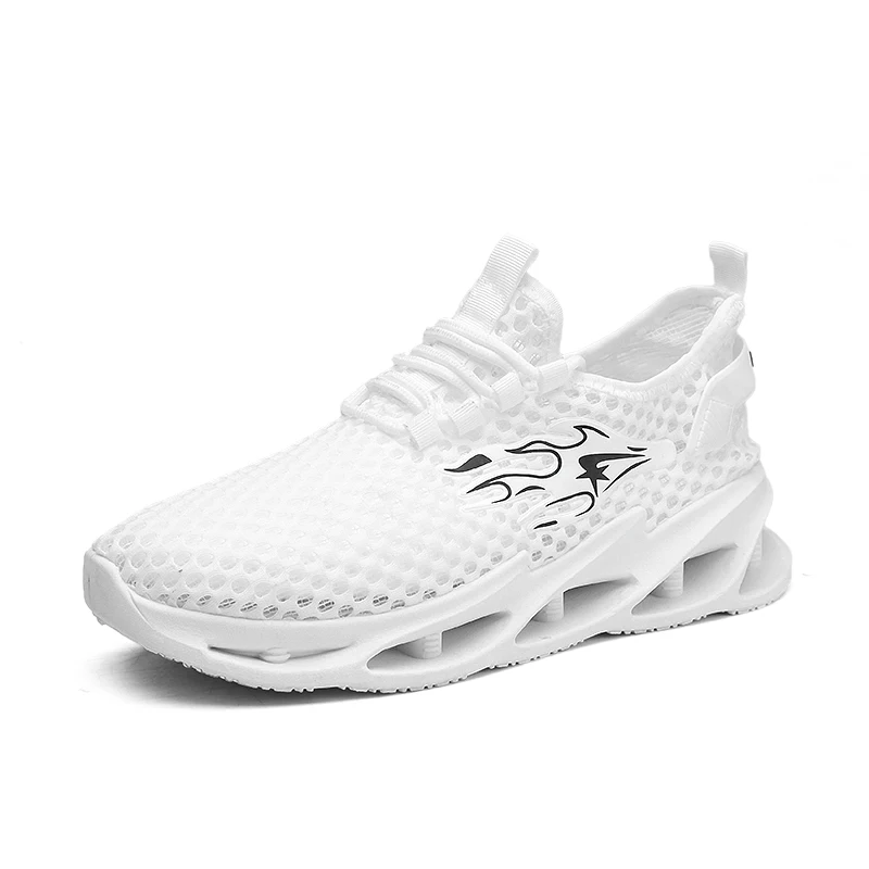

Breathable large mesh sports shoes for men's motorcycle shoes