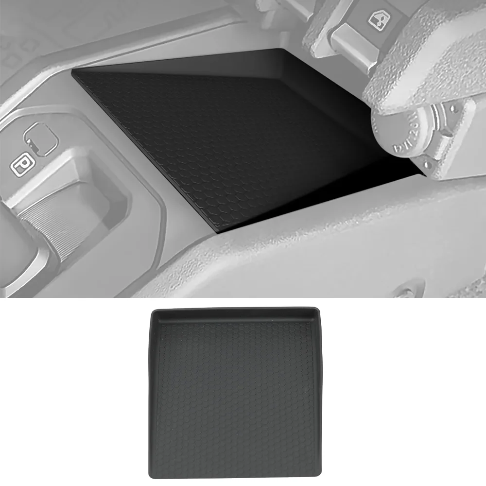 Car Center Console Storage Box Tray Pad Organizer Silicone Mat for Suzuki Jimny 2024 2025 Stowing Tidying Interior Accessories