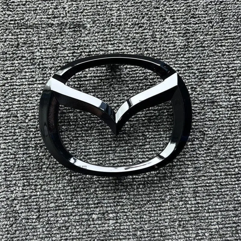 Immagine 5: Per MAZDA3 2014-2015 2016 2017 2018 2019 Griglia Frontale Nera, Emblema Cofano, Paraurti Posteriore, Accessori Auto per Bagagliaio