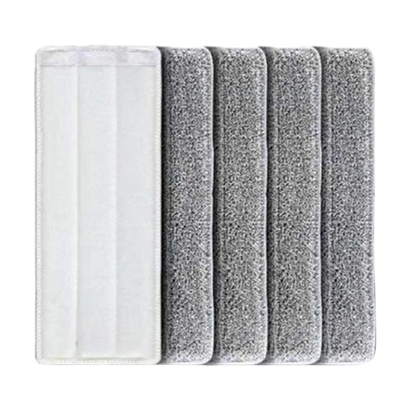 5 Pieces Quick Connect Mop Pads Easy to Replace Desktop Cleaning Wet Sweeper Mop Pad for Tabletop Hard Floor Car Glass Kitchen