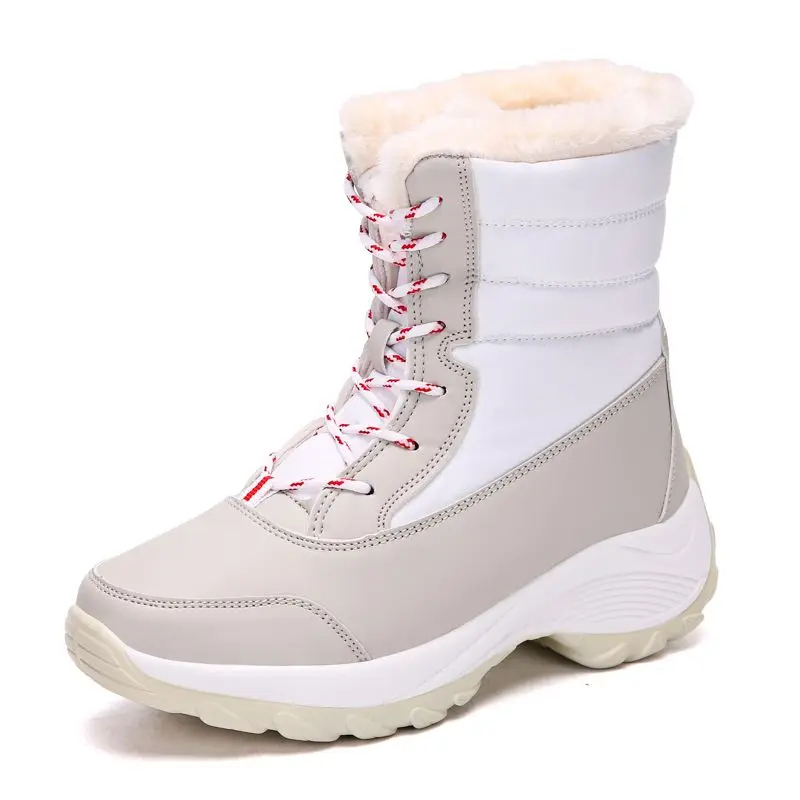 

Winter New Cotton Boots for Women Waterproof Boots Fashion for Women High New Thick Warm Snow Boots