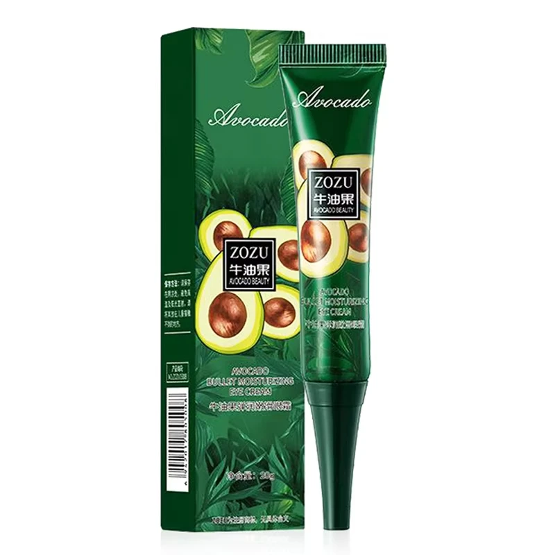Avocado Eye Cream Anti Dark Circles Removal Eye Bags Puffiness Moisturizing Firming Eyes Creams Skin Care