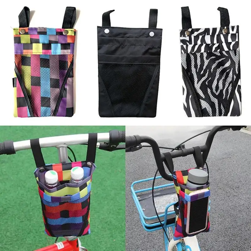 Bicycle Storage Bag Waterproof Cycling Front Storage Bicycle Bag Mobile Phone Holder Bike Basket Motorcycle Accessories