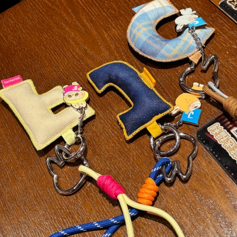 Picture 5: In Stock Official Popmart The Monsters Heart Code Series Trendy Play Blind Box Letter Decorative Pendant Holiday Gift Toys