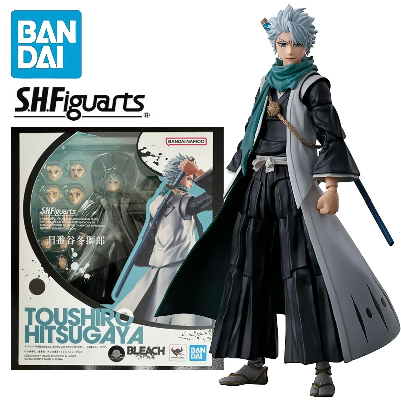 

In Stock BANDAI S.H.Figuarts BLEACH: Thousand-Year Blood War Hitsugaya Toushirou 13.5CM PVC Anime Action Figures Model Toy