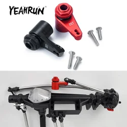 YEAHRUN Aluminum Alloy 25T Adjustable Steering Servo Arm for Axial RBX10 AXI03005 1/10 RC Crawler Car Model Parts Accessories