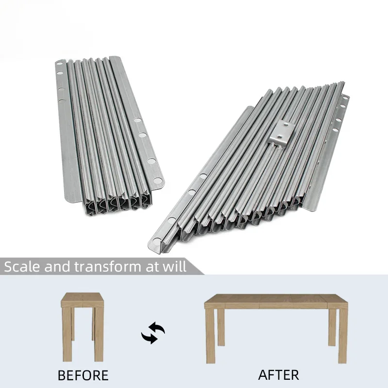 

Cabinet Folding Table Telescopic Track Small Home Multifunctional Desk Bar Telescopic Slide Hardware Accessories
